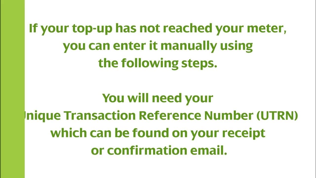 Using your UTRN to topup the SECURE LIBERTY 100/110 (Electric) YouTube