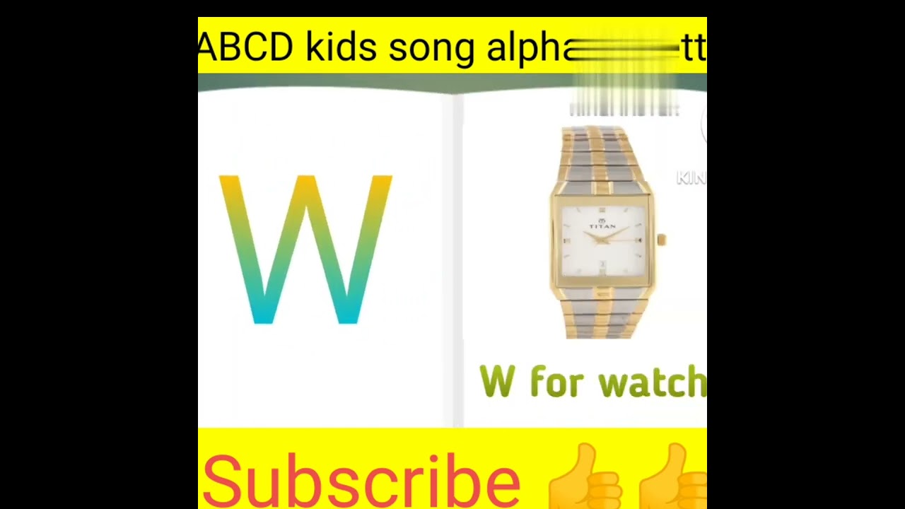 Abcd kids alphabet letter book 📖 123 