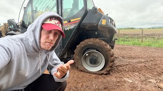 Today Was Not A Good Day! Flat Tires And Maybe The Worst Job On The Farm?