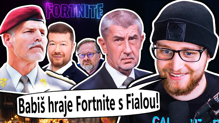 Babiš, Fiala, Okamura a Petr Pavel hrají Fortnite!