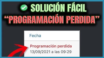 ✅ Solucionar problema "Programación Perdida" en WordPress ➜ PLUGIN Missed Scheduled Posts Publisher