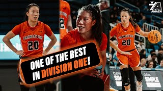 Asian American D1 hooper went OFF against the #2 Team in the NATION! | Kaitlyn Chen