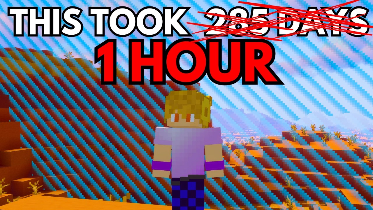 I Reached the World Border in under 1 HOUR