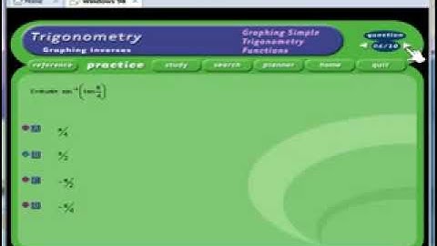 Excel Mathematics: Trigonometry - Chapter 4, Section 3