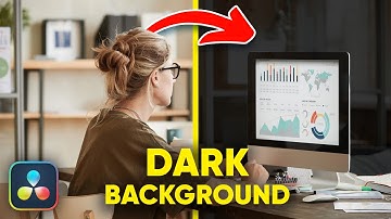 How to Darken Video Background in DaVinci Resolve