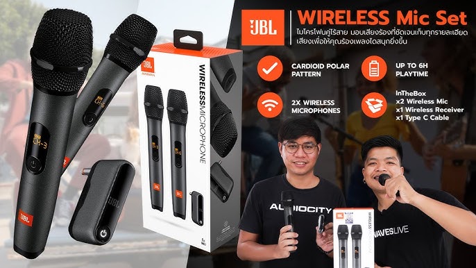 JBL Wireless Microphone Set  Système de deux microphones sans fil