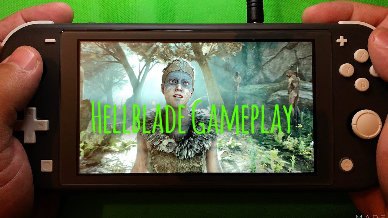 Hellblade Senua’s Sacrifice gameplay en Nintendo Switch Lite