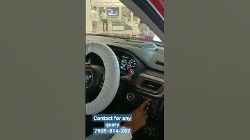 maruti Suzuki Brezza zxi plus head up display