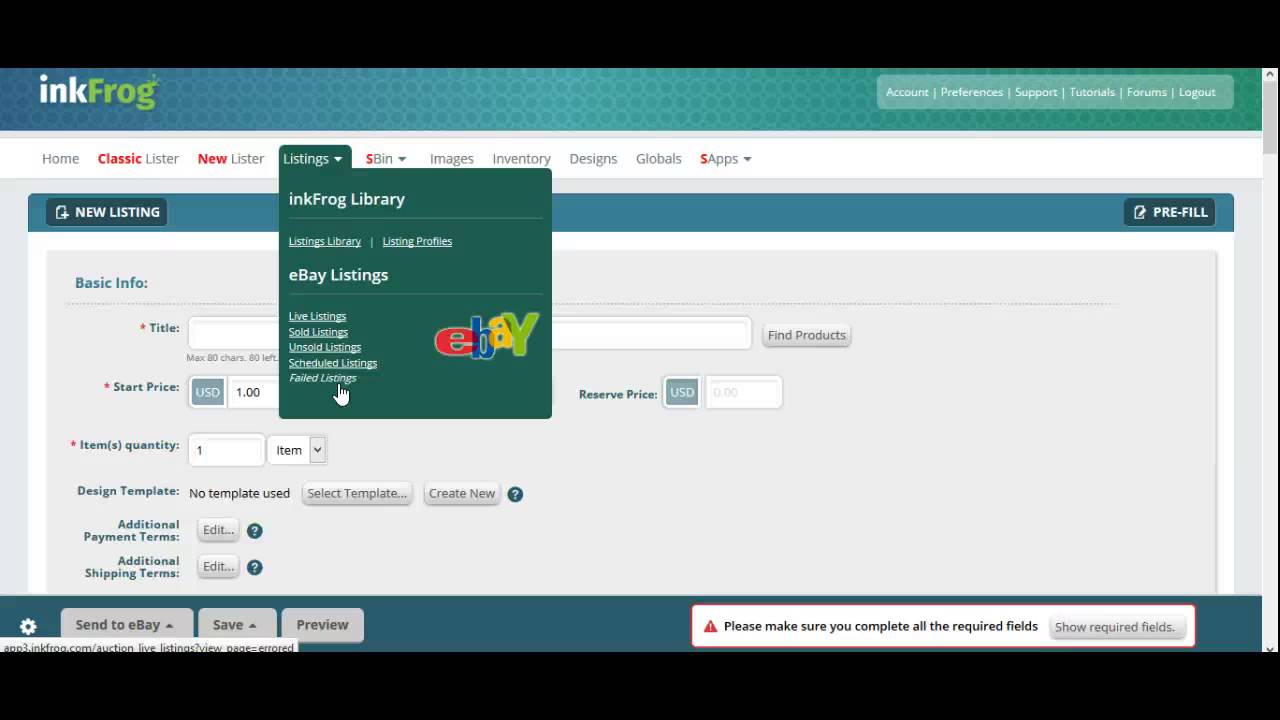 inkFrog.com Account Overview - YouTube