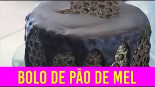 BOLO DE PÃO DE MEL ISABEL DE CARVALHO