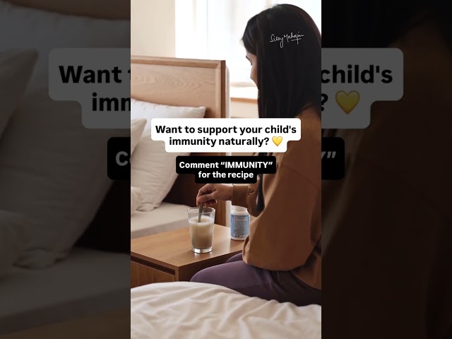 Does your child fall sick every time the weather changes? 💛  Support their everyday nutrition with