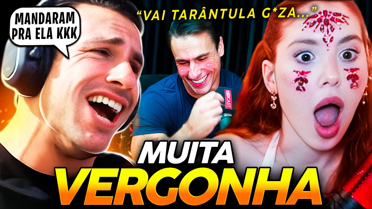 SUPER XANDÃO REAGINDO a CAROL NÃO TANKOU o ÁUDIO da TARÂNTULA pro XANDÃO no REDCAST KKKKKKKKK