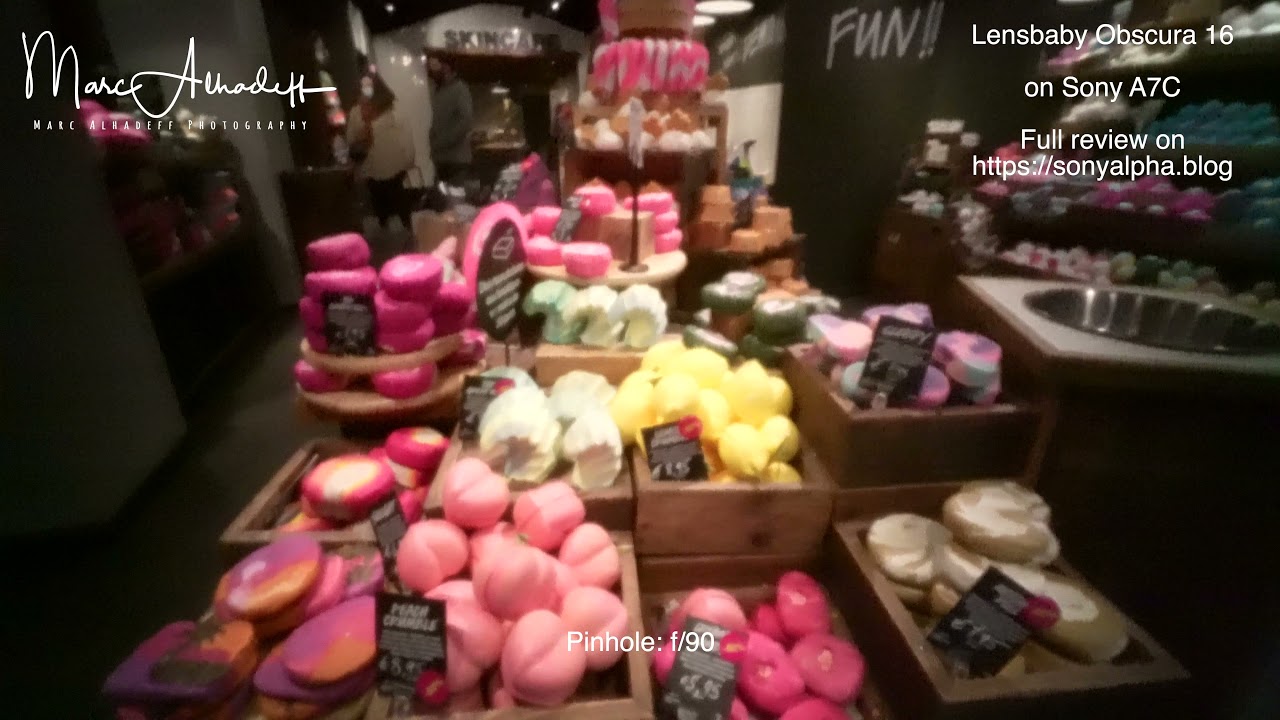 Lensbaby Obscura 16 on Sony A7C