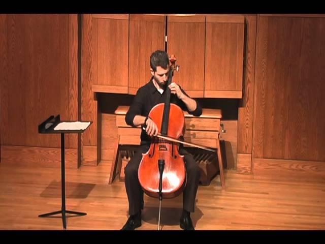Philip Glass Song V - Solo Cello