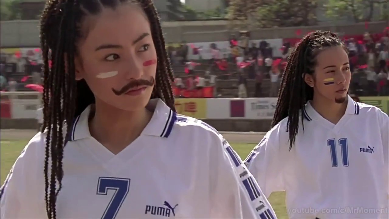 Команда "Шаолинь" в полуфинале чемпионата Гонконга. Убойный футбол. 2001