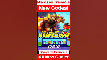 New Plants vs Brainrots Codes - All Codes For Plants vs Brainrots Roblox