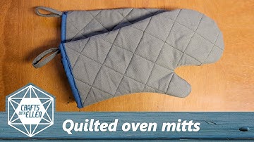 How to make oven mitts | Sewing tutorial