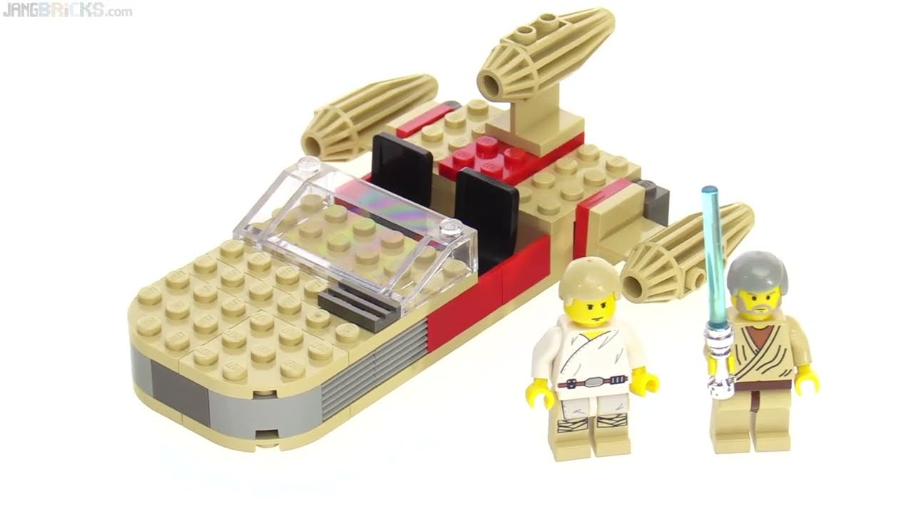 🔄 LEGO Star Wars original 1999 Landspeeder review! 7110 re upload