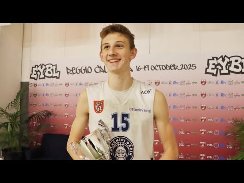 EYBL Reggio Calabria, Marek Houska All-Star: "sogno l'Eurolega"