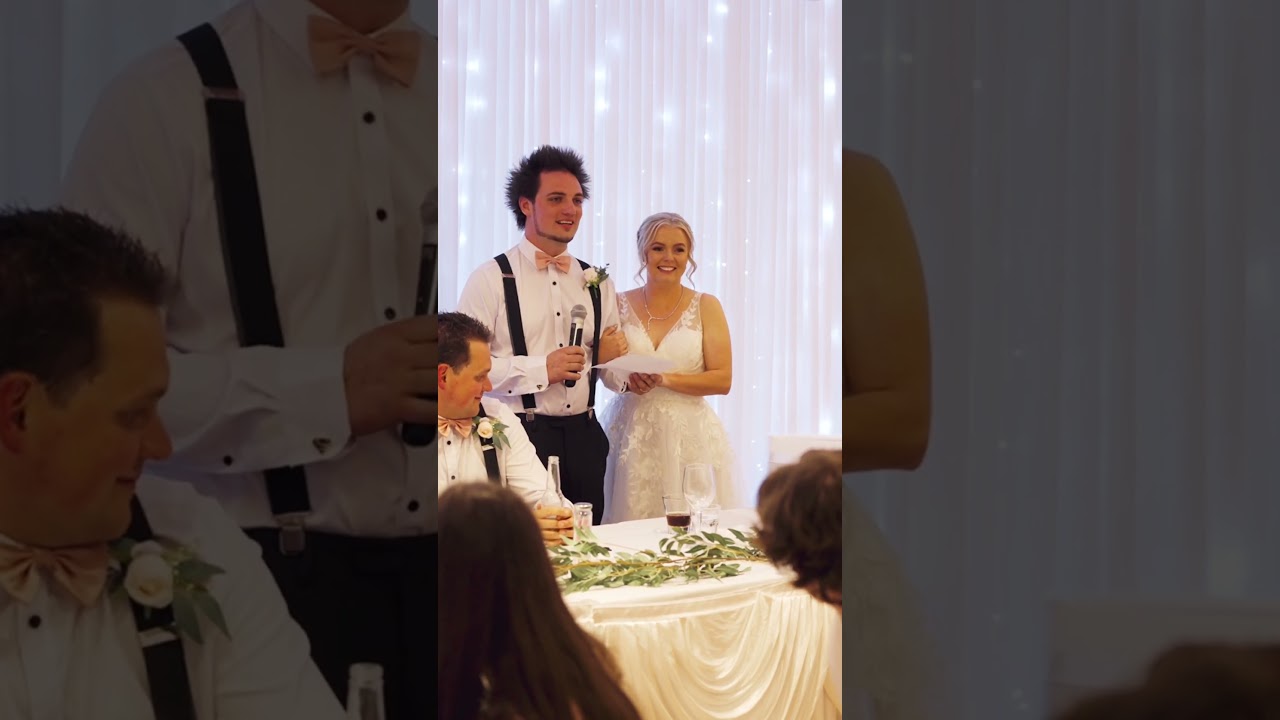 Wait, what did the groom just say?! 😂😂😂