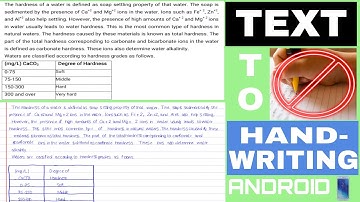 How to convert Text to Handwriting|Document to Handwriting