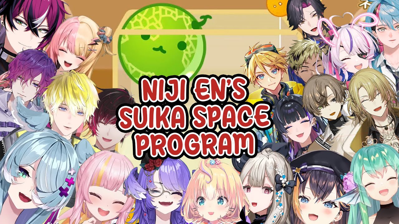NIJI EN's Suika Space Program Compilation | NIJISANJI EN Clip