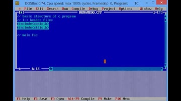 Basic structure of C in urdu/hindi