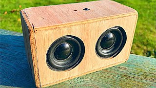 How To Make Bluetooth Speaker and power bank 2 in 1 DIY - 2020 inventions