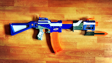 [MOD] E.A.T.+ | Nerf Elite Alpha Trooper Mod / Modulus Barrel / Bayonet - Modification