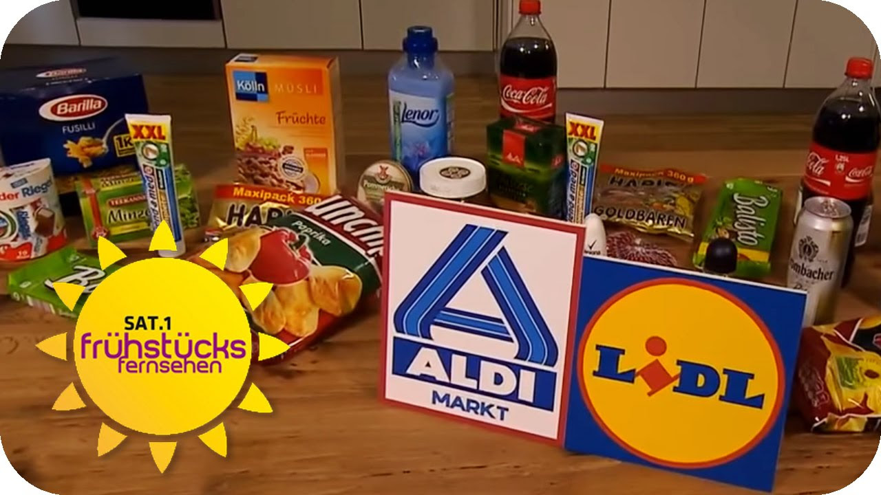 New ALDI vs. LIDL - Wer gewinnt den Markenkampf? | SAT.1 Frühstücksfernsehen