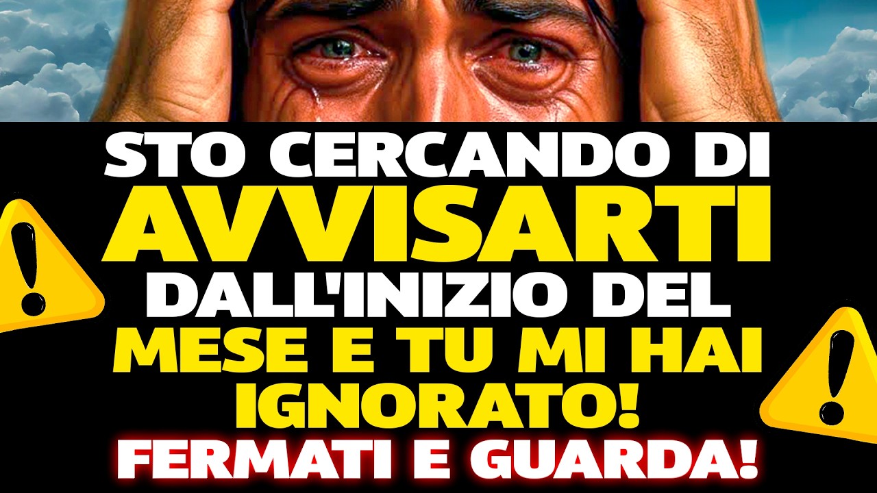 DIO STA GRIDANDO: FIGLIO, APRI QUESTO ORA O TE NE PENTIRAI PER SEMPRE!