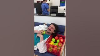 APPLE PRANK IN THE HOSPITAL