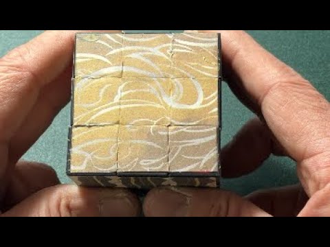 Rubik’s Cube with numbers Japanese Pattern - YouTube