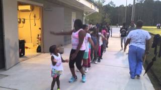 Dancing Cougarettes Practice