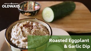 Roasted garlic & eggplant dip