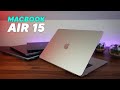 Macbook Air 15 Unboxing | First Impressions and Size Comparison