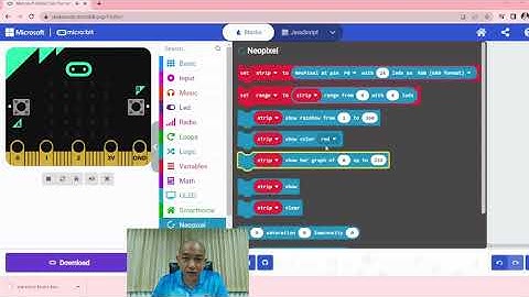 การใช้งานเซนเซอร์วัดค่าแสง Light Sensor ร่วมกับบอร์ด micro bit