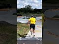Pump tracks are meant for skateboarding 😂 #funny | Subscribe for more skateboarding clips