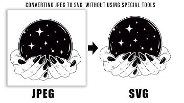 How To Easily  Convert Any JPG Image To SVG