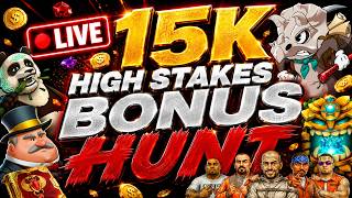 OPENING 30+ HIGH STAKE BONUSES - LIVE €15,000 BONUS HUNT | !DISCORD FOR ALL GIVEAWAYS