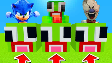 Minecraft PE : DO NOT CHOOSE THE WRONG UNSPEAKABLE! (Sonic, Unspeakablegaming & Ice Scream)