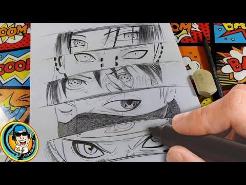 COMO DESENHAR PERSONAGENS DE NARUTO E OUTROS ANIMES  🔥[NARUTEIROS E  OTAKU] Quer Aprender a Desenhar os Personagens de Naruto ou de outros  animes de maneira fácil? Comente neste post eu quero