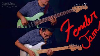 Jam - w/Fender Deluxe Stratocaster and Deluxe Active Jazz Bass V