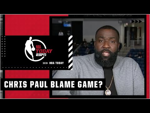 NBA Today breaks down how much blame should be on Chris Paul’s shoulders 🤔