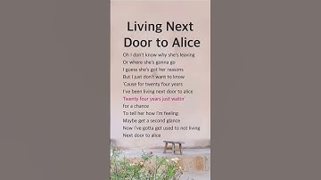Thumbnail of Living next door to Alice | Smokie #lyrics #music #pop #song