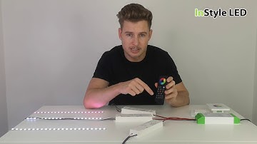 How to pair my InStyle LED receiver to a controller
