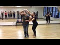 Dance on 2 intermediate salsa turn pattern with melanie torres  gabriel perez