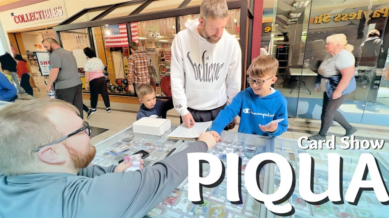 Spending 3,000+ On Sports Cards At My Hometown Card Show!! Piqua Card