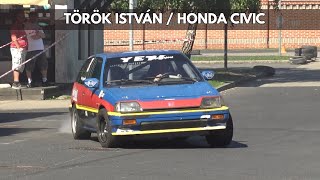 Török István / Honda Civic / 4. Nagyatád Szlalom Kupa 2023. - TheLepoldMedia