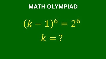 A Very Nice Math Olympiad Problem | Solve for the values of k | Algebra